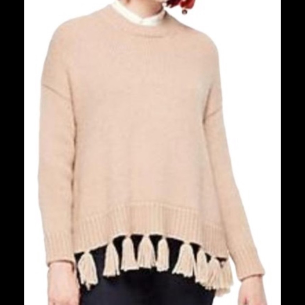 Kate spade ♠️ beautiful red 70% alpaca cozy sweater
